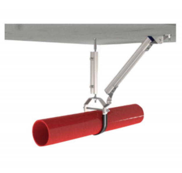 管道侧向抗震支吊架系统